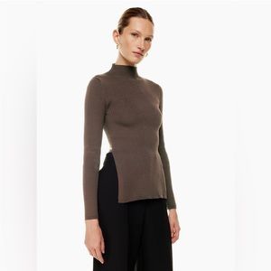 Aritzia Babaton Ambrosia Sculpt Knit Sweater